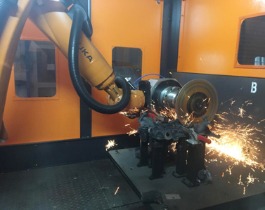 Robot Automatic Tool -guided deburring