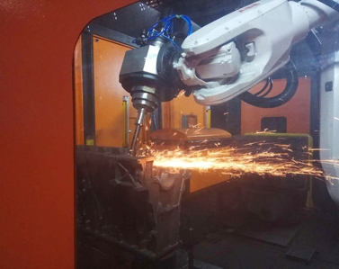 Robot Automatic Tool -guided deburring